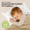imageMini Toddler Pillow with Pillowcase  9x13 My Little Dreamy Travel Kids Pillow for Sleeping Toddler Bed Small Tiny Organic Cotton Pillowcase Soft ampamp Breathable Kids 24 Years Old PolarSlumber