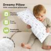 imageMini Toddler Pillow with Pillowcase  9x13 My Little Dreamy Travel Kids Pillow for Sleeping Toddler Bed Small Tiny Organic Cotton Pillowcase Soft ampamp Breathable Kids 24 Years Old PolarKeafriends