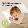 imageMini Toddler Pillow with Pillowcase  9x13 My Little Dreamy Travel Kids Pillow for Sleeping Toddler Bed Small Tiny Organic Cotton Pillowcase Soft ampamp Breathable Kids 24 Years Old PolarNibbles