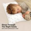 imageMini Toddler Pillow with Pillowcase  9x13 My Little Dreamy Travel Kids Pillow for Sleeping Toddler Bed Small Tiny Organic Cotton Pillowcase Soft ampamp Breathable Kids 24 Years Old PolarNibbles