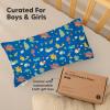 imageMini Toddler Pillow with Pillowcase  9x13 My Little Dreamy Travel Kids Pillow for Sleeping Toddler Bed Small Tiny Organic Cotton Pillowcase Soft ampamp Breathable Kids 24 Years Old PolarDinoworld