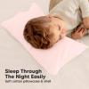 imageMini Toddler Pillow with Pillowcase  9x13 My Little Dreamy Travel Kids Pillow for Sleeping Toddler Bed Small Tiny Organic Cotton Pillowcase Soft ampamp Breathable Kids 24 Years Old PolarMist Pink