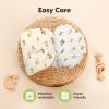 imagePack and Play Sheets Fitted  2Pack Mini Crib Sheets for Pack N Play Mattress 38x26 Soft ampamp Cozy Neutral Toddler Playard Bedding Snug Fitted Mini Baby Crib Mattress Cover Boy Girl ABC LandConstruction