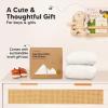 imagePack and Play Sheets Fitted  2Pack Mini Crib Sheets for Pack N Play Mattress 38x26 Soft ampamp Cozy Neutral Toddler Playard Bedding Snug Fitted Mini Baby Crib Mattress Cover Boy Girl ABC LandSoft White