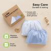 imagePack and Play Sheets Fitted  2Pack Mini Crib Sheets for Pack N Play Mattress 38x26 Soft ampamp Cozy Neutral Toddler Playard Bedding Snug Fitted Mini Baby Crib Mattress Cover Boy Girl ABC LandBlue Flax