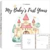 imageFirst 5 Years Baby Memory Book Girl Boy  90 Pages Hardcover First Year Milestone Keepsake Book Newborn Scrapbook for New Parents Minimalist Photo Album Journal Gift for Baby ShowerAdventureLandFairytale Land