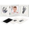 imageInkless Baby Handprint and Footprint Kit for Newborn  Baby Footprint Kit Newborn Keepsake Nursery Picture FrameDog Paw Print MakerPersonalized Gifts for New MomShowers ampamp RegistryPetal PinkGoldWhiteSilver
