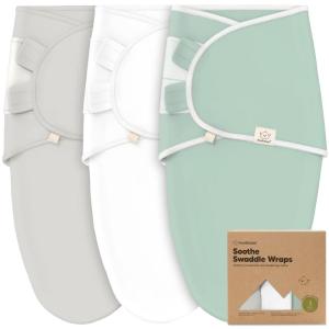 imageKeaBabies 3Pack Organic Baby Swaddle Sleep Sacks  Swaddles for Newborns Infant 03 Months Baby Girls Boys Soft ampamp Snug Newborn Sleep Sack Nursery Swaddling Blankets NordicSage