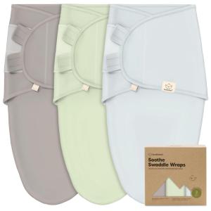 imageKeaBabies 3Pack Organic Baby Swaddle Sleep Sacks  Swaddles for Newborns Infant 03 Months Baby Girls Boys Soft ampamp Snug Newborn Sleep Sack Nursery Swaddling Blankets NordicRipple