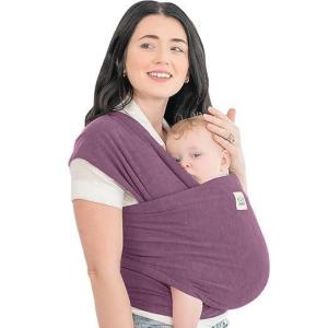 imageKeaBabies Baby Wrap Carrier  All in 1 Original Baby Carrier Newborn to Toddler Sling Easy to Wear Hands Free Bonding Lightweight Breathable Infant Wraps Trendy BlackDark Mauve