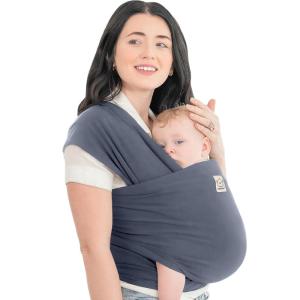 imageKeaBabies Baby Wrap Carrier  All in 1 Original Baby Carrier Newborn to Toddler Sling Easy to Wear Hands Free Bonding Lightweight Breathable Infant Wraps Trendy BlackRaven