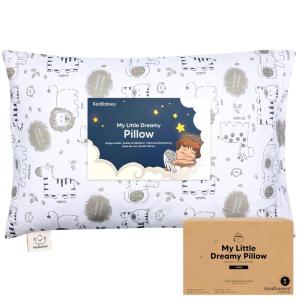 imageKeaBabies Toddler Pillow with Pillowcase Jumbo 14X20  Soft Organic Cotton Toddler Pillows for Sleeping  Machine Washable  Perfect for Travel Toddler Bed Set Soft WhiteKeasafari