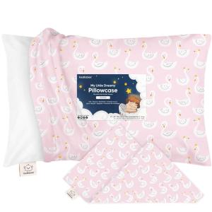 imageKeaBabies Toddler Pillowcase 13quotx18quot  Organic Cotton Toddler Pillowcase for Kids Boys Girls Soft ampamp Durable Cotton Cover for Miniature Sleepy Pillows Cute Colors Pillow Sold Separately VroomSwan Lake