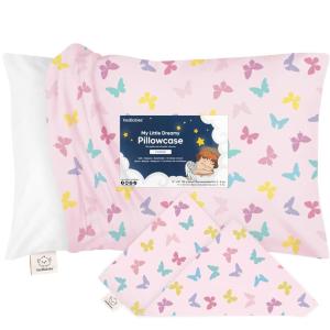 imageKeaBabies Toddler Pillowcase 13quotx18quot  Organic Cotton Toddler Pillowcase for Kids Boys Girls Soft ampamp Durable Cotton Cover for Miniature Sleepy Pillows Cute Colors Pillow Sold Separately VroomFlutter