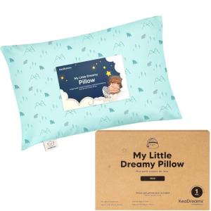 imageMini Toddler Pillow with Pillowcase  9x13 My Little Dreamy Travel Kids Pillow for Sleeping Toddler Bed Small Tiny Organic Cotton Pillowcase Soft ampamp Breathable Kids 24 Years Old PolarPolar