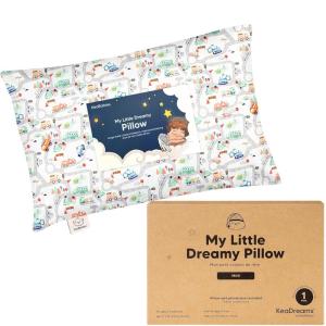 imageMini Toddler Pillow with Pillowcase  9x13 My Little Dreamy Travel Kids Pillow for Sleeping Toddler Bed Small Tiny Organic Cotton Pillowcase Soft ampamp Breathable Kids 24 Years Old PolarRoadway