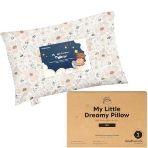 imageMini Toddler Pillow with Pillowcase  9x13 My Little Dreamy Travel Kids Pillow for Sleeping Toddler Bed Small Tiny Organic Cotton Pillowcase Soft ampamp Breathable Kids 24 Years Old PolarFlora Vale