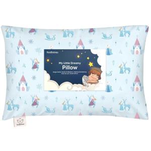 imageToddler Pillow with Pillowcase  13x18 My Little Dreamy Kids Travel Bed Pillows for Sleeping Organic Cotton Small Pillowcase Soft ampamp Breathable Machine Washable Toddlers 25 Years Old Soft WhiteEnchanted Frost