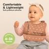 imageKeaBabies 2Pack Silicone Baby Bibs for Eating  Sturdy FoodGrade Silicone Bibs for Babies Girl Boy Large Food Catcher Clean ampamp Put On Easily Waterproof Toddler Feeding Essentials ButterfliesButterflies