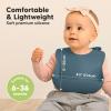imageKeaBabies 2Pack Silicone Baby Bibs for Eating  Sturdy FoodGrade Silicone Bibs for Babies Girl Boy Large Food Catcher Clean ampamp Put On Easily Waterproof Toddler Feeding Essentials ButterfliesValiant