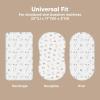 image2pk Waterproof Bassinet Sheets Girls Boys Cotton  33x17 Universal Bassinet Mattress Pad Protector Cover Compatible with GracoBaby DelightChiccoHalo Bassinest Swivel Sleeper Fitted WoodlandKeasafari
