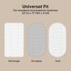 image2pk Waterproof Bassinet Sheets Girls Boys Cotton  33x17 Universal Bassinet Mattress Pad Protector Cover Compatible with GracoBaby DelightChiccoHalo Bassinest Swivel Sleeper Fitted WoodlandNordic