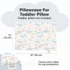 imageKeaBabies Toddler Pillowcase 13quotx18quot  Organic Cotton Toddler Pillowcase for Kids Boys Girls Soft ampamp Durable Cotton Cover for Miniature Sleepy Pillows Cute Colors Pillow Sold Separately FantasyNarwhal