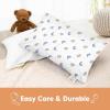 imageKeaBabies Toddler Pillowcase 13quotx18quot  Organic Cotton Toddler Pillowcase for Kids Boys Girls Soft ampamp Durable Cotton Cover for Miniature Sleepy Pillows Cute Colors Pillow Sold Separately FantasySpace Drift