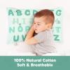 imageKeaBabies Toddler Pillowcase 13quotx18quot  Organic Cotton Toddler Pillowcase for Kids Boys Girls Soft ampamp Durable Cotton Cover for Miniature Sleepy Pillows Cute Colors Pillow Sold Separately FantasyKeaabc Mint