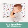 imageKeaBabies Toddler Pillowcase 13quotx18quot  Organic Cotton Toddler Pillowcase for Kids Boys Girls Soft ampamp Durable Cotton Cover for Miniature Sleepy Pillows Cute Colors Pillow Sold Separately FantasySweet Tooth