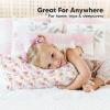 imageKeaBabies Toddler Pillowcase 13quotx18quot  Organic Cotton Toddler Pillowcase for Kids Boys Girls Soft ampamp Durable Cotton Cover for Miniature Sleepy Pillows Cute Colors Pillow Sold Separately FantasyFantasy