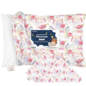 imageKeaBabies Toddler Pillowcase 13quotx18quot  Organic Cotton Toddler Pillowcase for Kids Boys Girls Soft ampamp Durable Cotton Cover for Miniature Sleepy Pillows Cute Colors Pillow Sold Separately FantasyFantasy