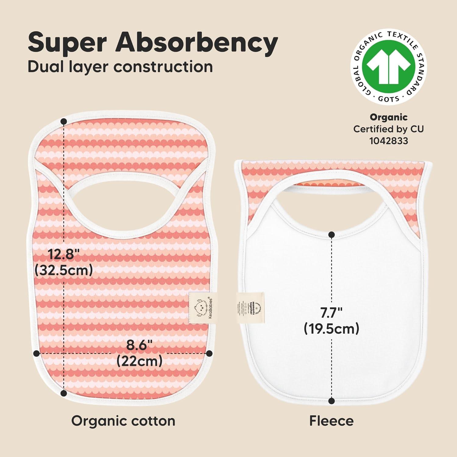 image8Pack Baby Bibs for Boys Girls  Pullover Bibs for Drooling Teething Baby Girl ampamp Boy Toddler Newborn Soft ampamp Absorbent Cute Colors Large Torso Coverage Keep Infant Clean ampamp Dry MauveMarine Muse