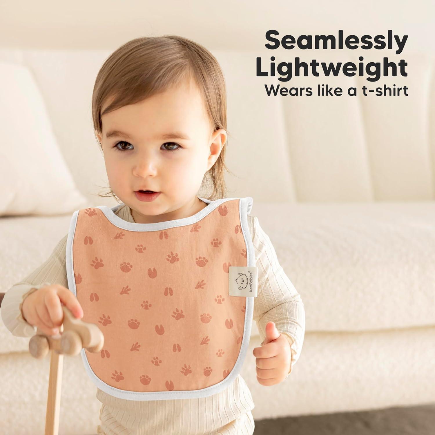 image8Pack Baby Bibs for Boys Girls  Pullover Bibs for Drooling Teething Baby Girl ampamp Boy Toddler Newborn Soft ampamp Absorbent Cute Colors Large Torso Coverage Keep Infant Clean ampamp Dry MauveWilderness