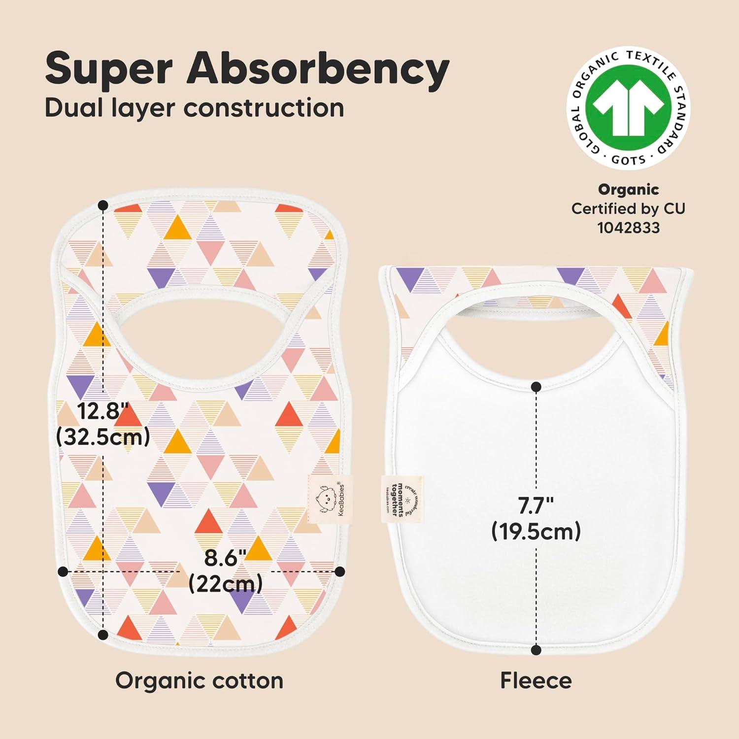 image8Pack Baby Bibs for Boys Girls  Pullover Bibs for Drooling Teething Baby Girl ampamp Boy Toddler Newborn Soft ampamp Absorbent Cute Colors Large Torso Coverage Keep Infant Clean ampamp Dry MauvePrism