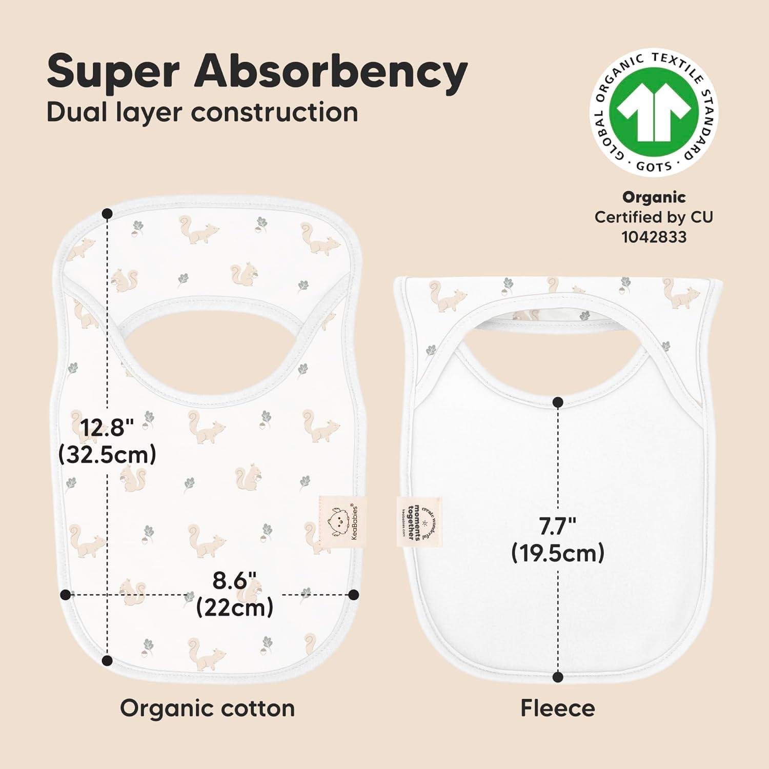 image8Pack Baby Bibs for Boys Girls  Pullover Bibs for Drooling Teething Baby Girl ampamp Boy Toddler Newborn Soft ampamp Absorbent Cute Colors Large Torso Coverage Keep Infant Clean ampamp Dry MauvePrairie