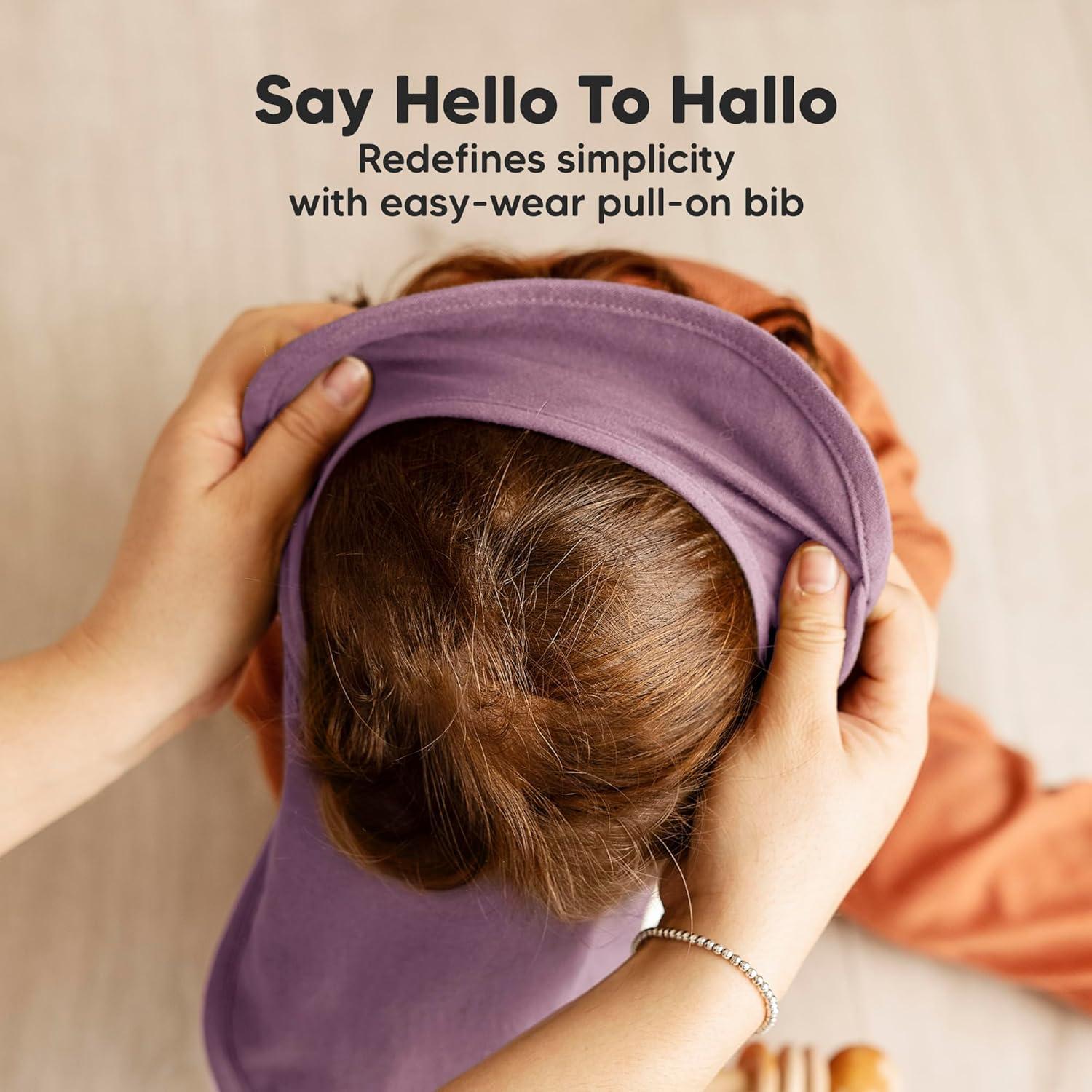 image8Pack Baby Bibs for Boys Girls  Pullover Bibs for Drooling Teething Baby Girl ampamp Boy Toddler Newborn Soft ampamp Absorbent Cute Colors Large Torso Coverage Keep Infant Clean ampamp Dry MauveDahlia