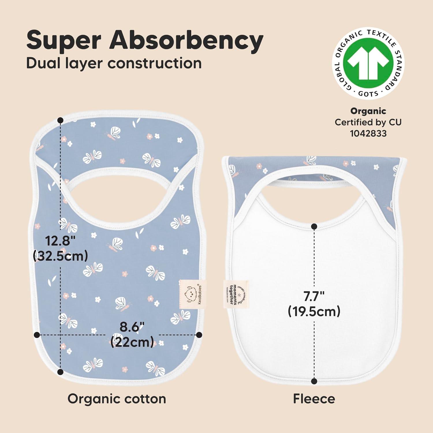 image8Pack Baby Bibs for Boys Girls  Pullover Bibs for Drooling Teething Baby Girl ampamp Boy Toddler Newborn Soft ampamp Absorbent Cute Colors Large Torso Coverage Keep Infant Clean ampamp Dry MauveFleur