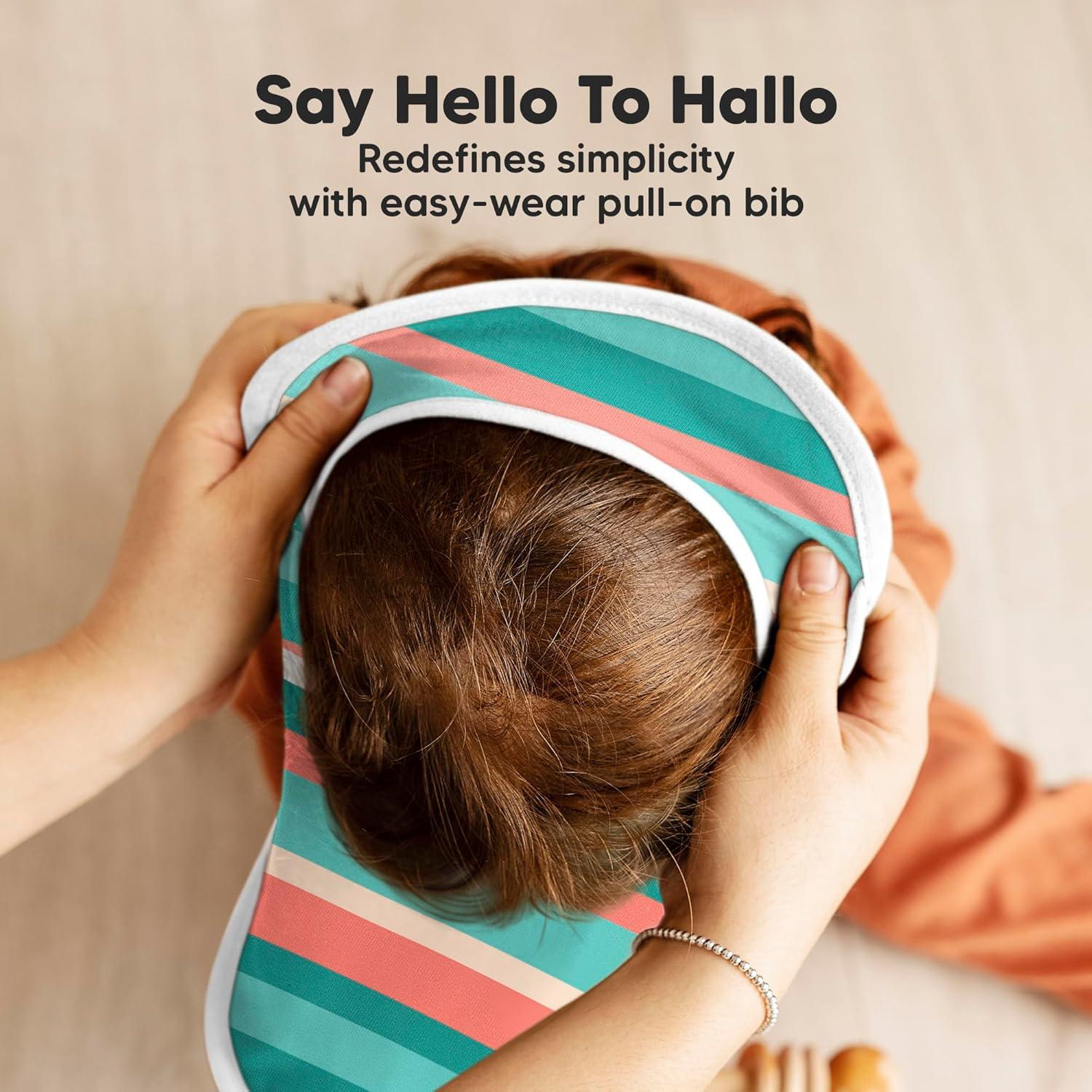 image8Pack Baby Bibs for Boys Girls  Pullover Bibs for Drooling Teething Baby Girl ampamp Boy Toddler Newborn Soft ampamp Absorbent Cute Colors Large Torso Coverage Keep Infant Clean ampamp Dry MauveWildscape