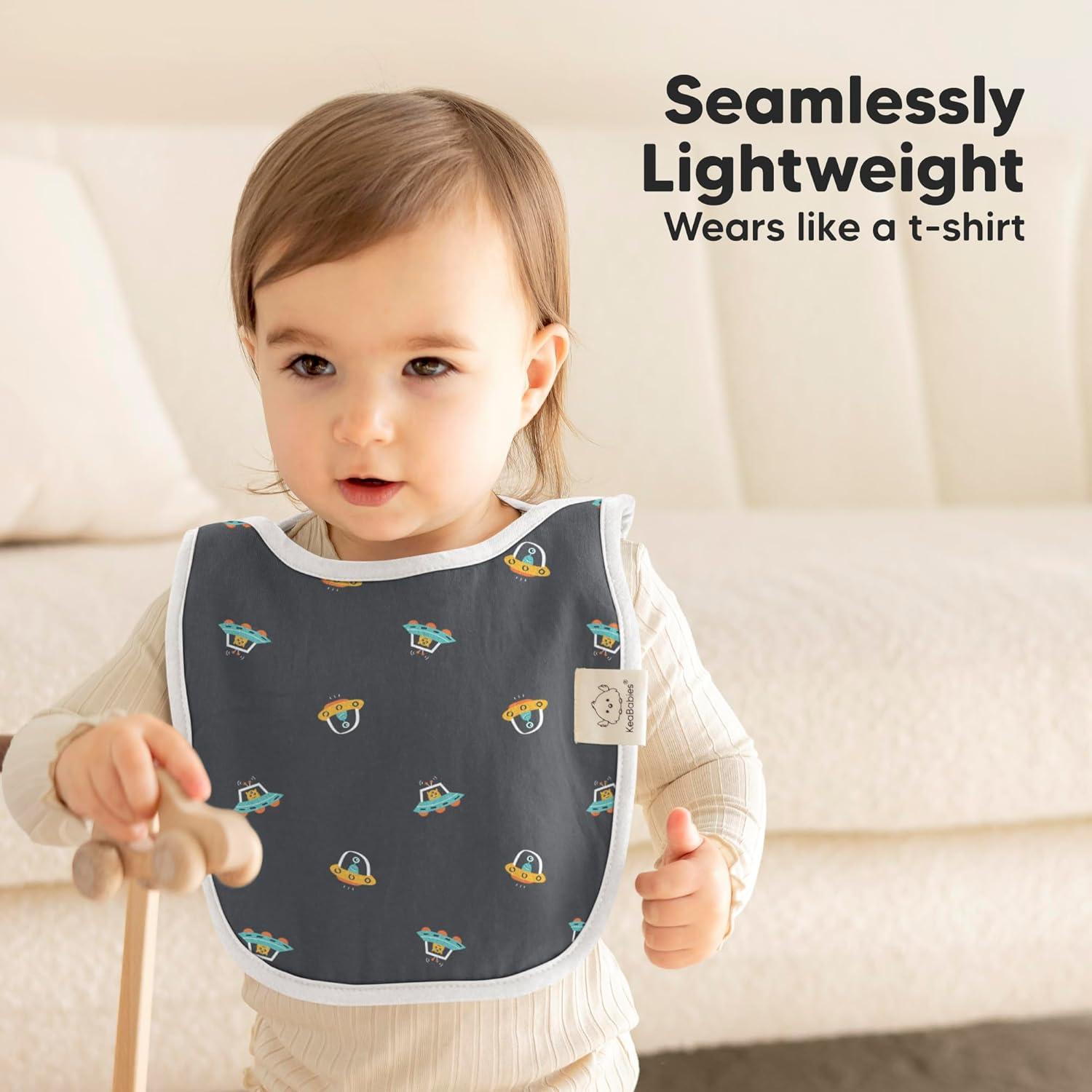 image8Pack Baby Bibs for Boys Girls  Pullover Bibs for Drooling Teething Baby Girl ampamp Boy Toddler Newborn Soft ampamp Absorbent Cute Colors Large Torso Coverage Keep Infant Clean ampamp Dry MauveCosmo