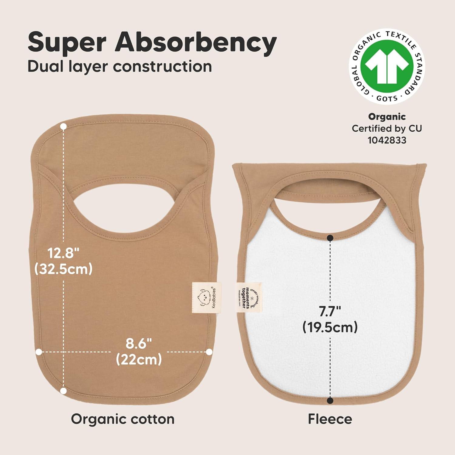 image8Pack Baby Bibs for Boys Girls  Pullover Bibs for Drooling Teething Baby Girl ampamp Boy Toddler Newborn Soft ampamp Absorbent Cute Colors Large Torso Coverage Keep Infant Clean ampamp Dry MauveRoarsome