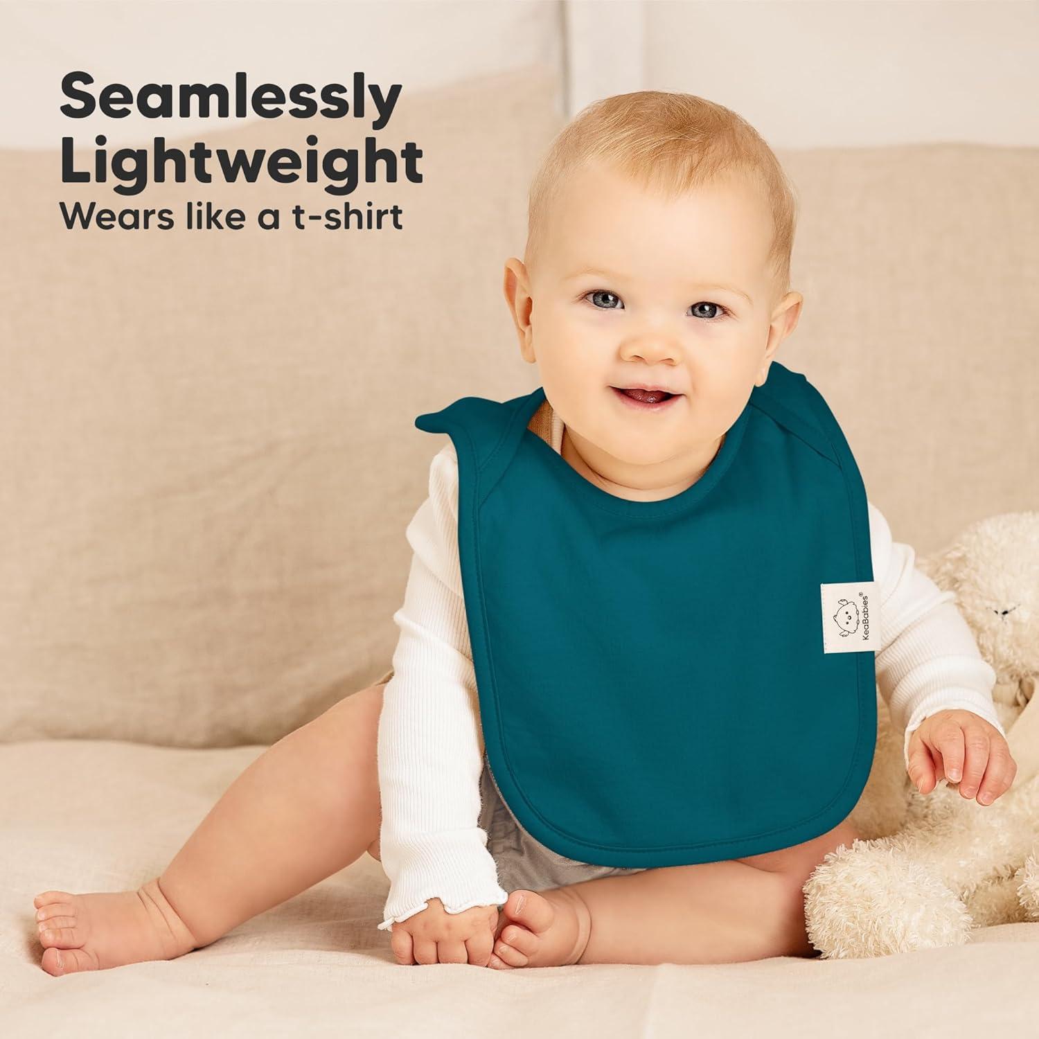 image8Pack Baby Bibs for Boys Girls  Pullover Bibs for Drooling Teething Baby Girl ampamp Boy Toddler Newborn Soft ampamp Absorbent Cute Colors Large Torso Coverage Keep Infant Clean ampamp Dry MauveEclipse