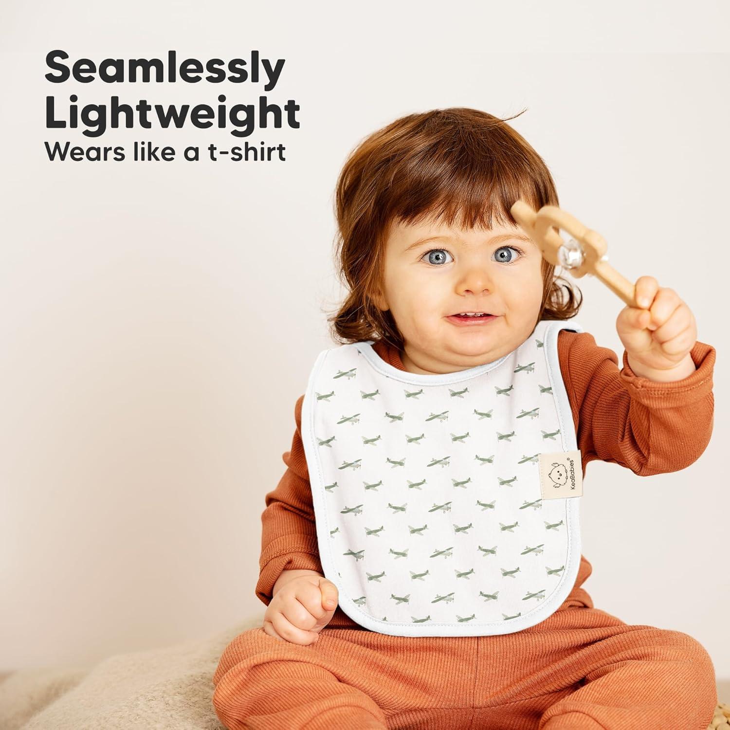 image8Pack Baby Bibs for Boys Girls  Pullover Bibs for Drooling Teething Baby Girl ampamp Boy Toddler Newborn Soft ampamp Absorbent Cute Colors Large Torso Coverage Keep Infant Clean ampamp Dry MauveVessels