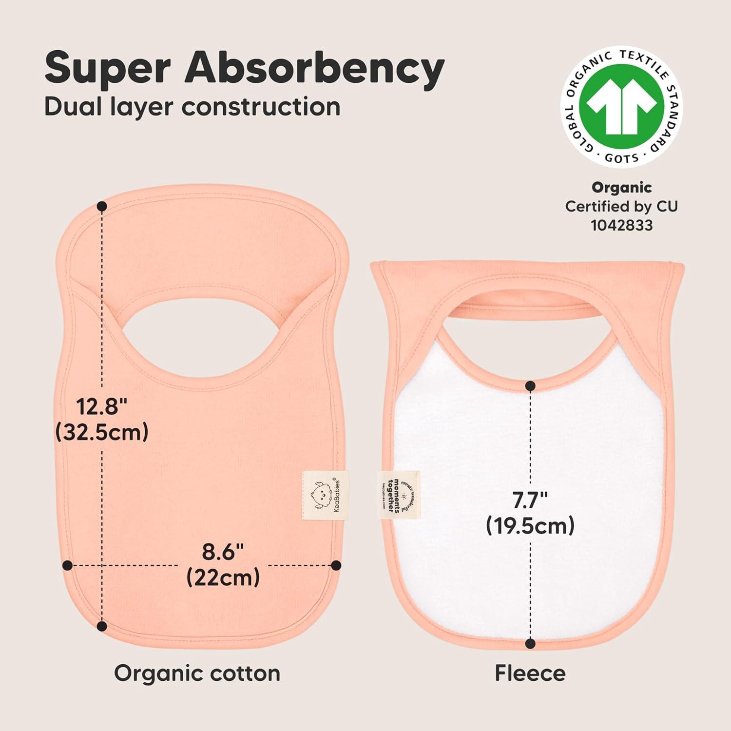 image8Pack Baby Bibs for Boys Girls  Pullover Bibs for Drooling Teething Baby Girl ampamp Boy Toddler Newborn Soft ampamp Absorbent Cute Colors Large Torso Coverage Keep Infant Clean ampamp Dry MauveEmbrace