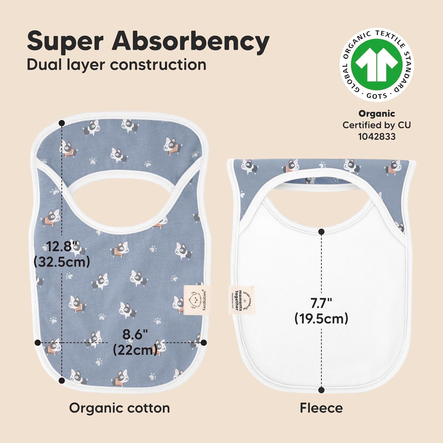 image8Pack Baby Bibs for Boys Girls  Pullover Bibs for Drooling Teething Baby Girl ampamp Boy Toddler Newborn Soft ampamp Absorbent Cute Colors Large Torso Coverage Keep Infant Clean ampamp Dry MauvePets  Paws