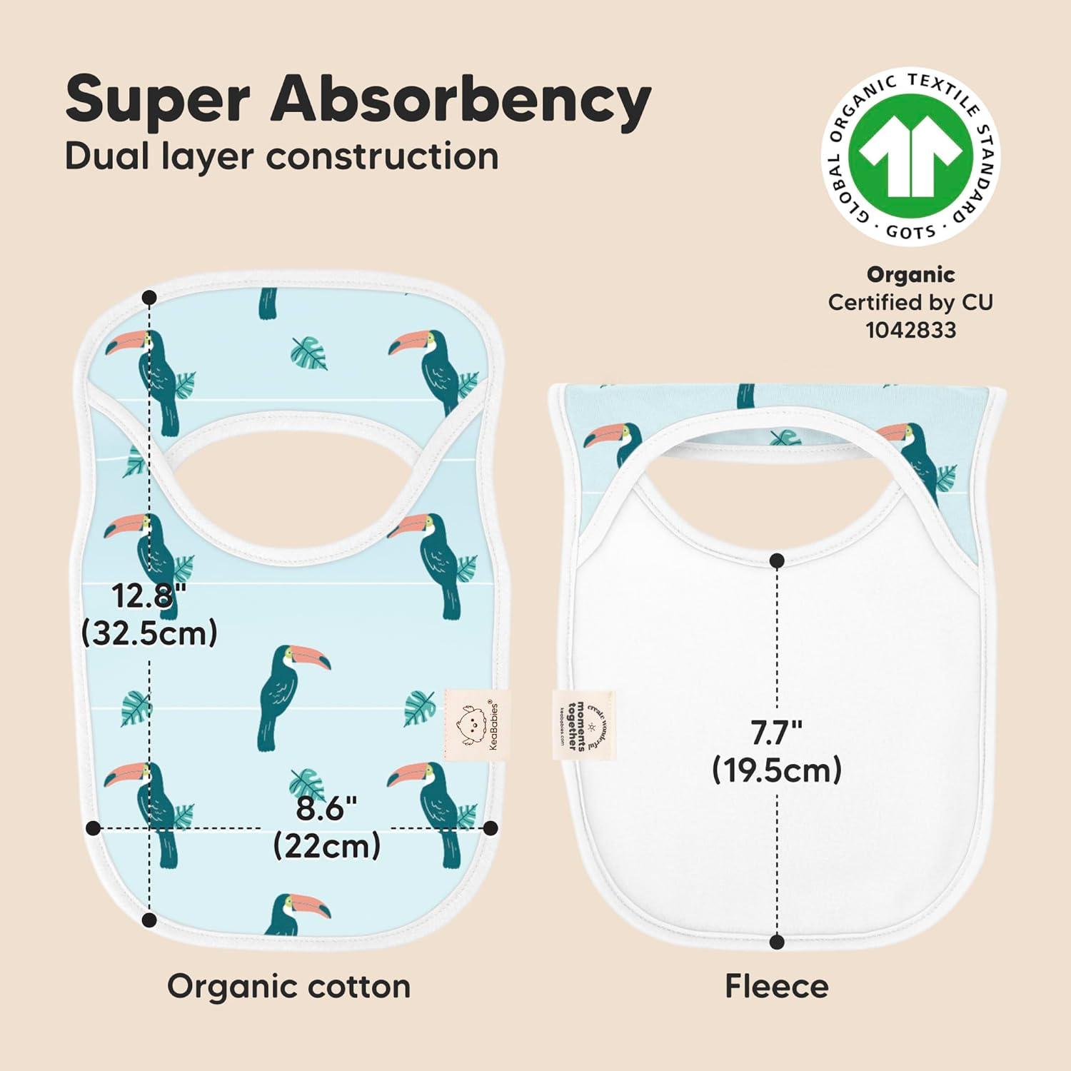 image8Pack Baby Bibs for Boys Girls  Pullover Bibs for Drooling Teething Baby Girl ampamp Boy Toddler Newborn Soft ampamp Absorbent Cute Colors Large Torso Coverage Keep Infant Clean ampamp Dry MauveWildscape