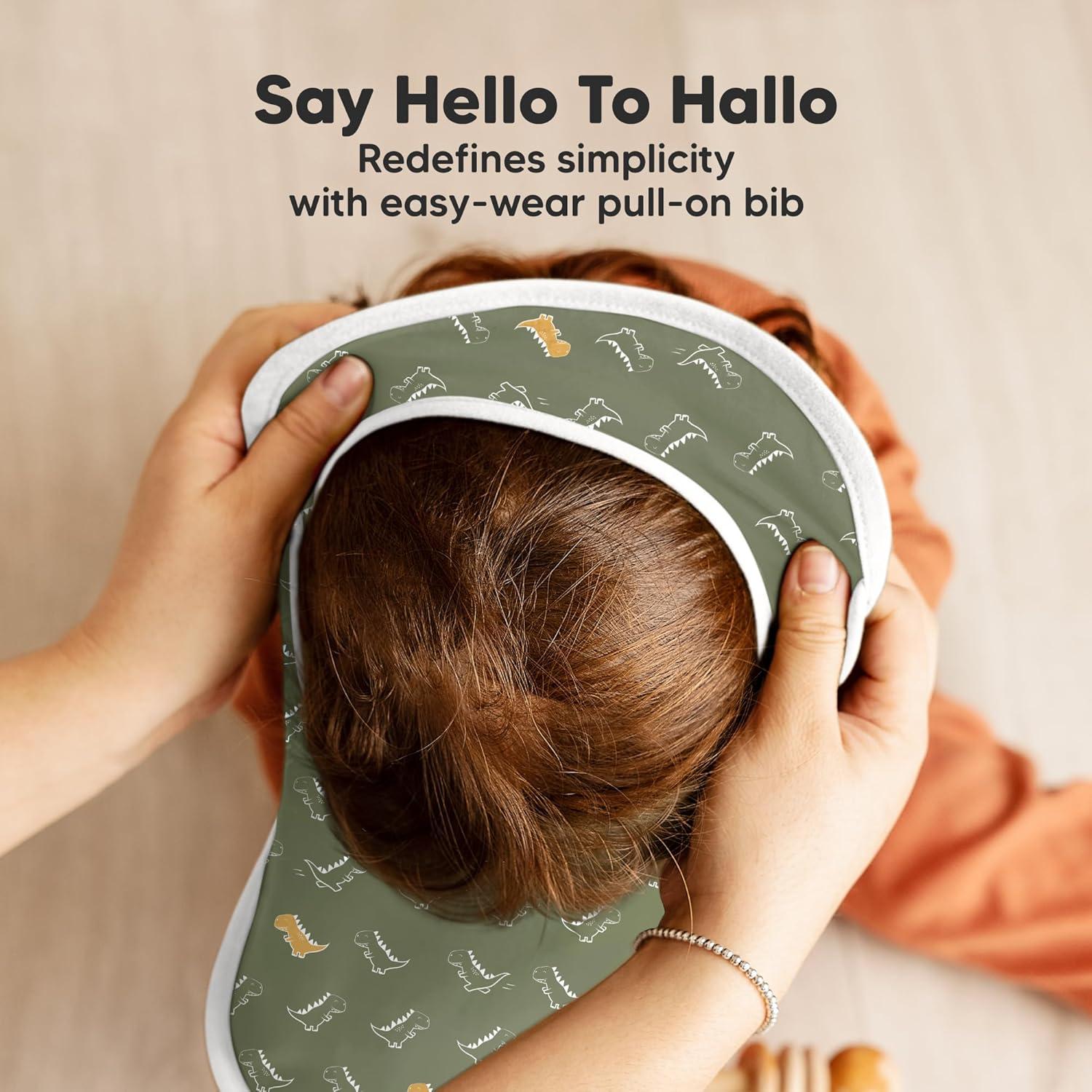 image8Pack Baby Bibs for Boys Girls  Pullover Bibs for Drooling Teething Baby Girl ampamp Boy Toddler Newborn Soft ampamp Absorbent Cute Colors Large Torso Coverage Keep Infant Clean ampamp Dry MauveMesozoic