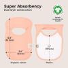image8Pack Baby Bibs for Boys Girls  Pullover Bibs for Drooling Teething Baby Girl ampamp Boy Toddler Newborn Soft ampamp Absorbent Cute Colors Large Torso Coverage Keep Infant Clean ampamp Dry MauveEmbrace
