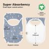 image8Pack Baby Bibs for Boys Girls  Pullover Bibs for Drooling Teething Baby Girl ampamp Boy Toddler Newborn Soft ampamp Absorbent Cute Colors Large Torso Coverage Keep Infant Clean ampamp Dry MauvePets  Paws