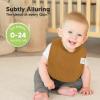 image8Pack Organic Baby Bibs for Girls Boys  Quilted Cotton Cloth Baby Drool Bibs for Drooling and Teething Toddler Newborn Infant Soft ampamp Super Absorbent DriftwoodEclipse